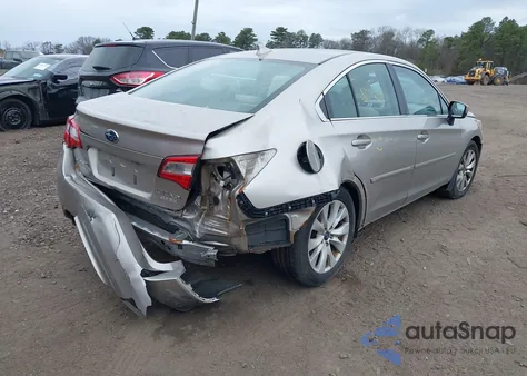 2016 Subaru Legacy 2.5I Premium z USA, uszkodzony, nr VIN 4S3BNAD68G3064133